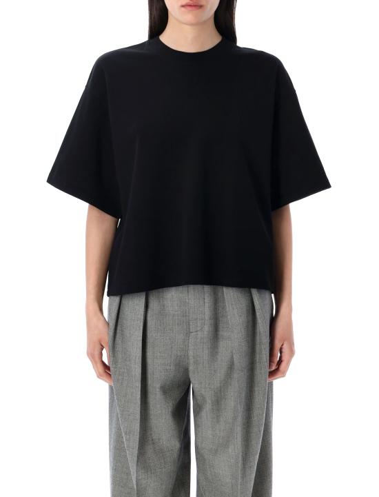 25SS 생로랑 반팔 티셔츠 827001Y37ZE 1000 BLACK