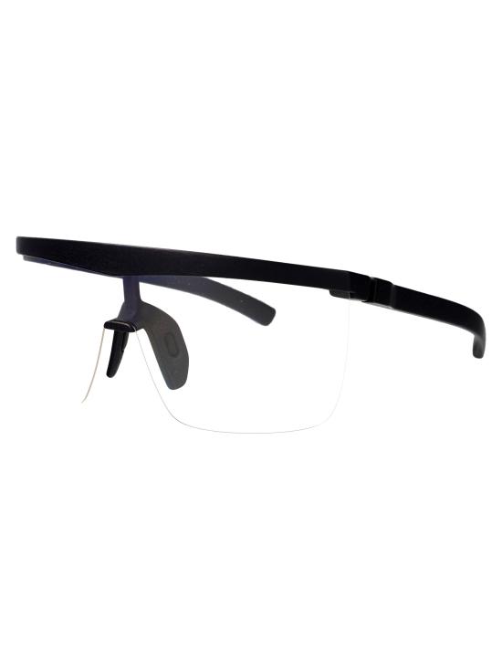 25SS 마이키타 안경 TRUST 301 MD1 PITCH BLACK CLEAR SHIELD - MYKITA