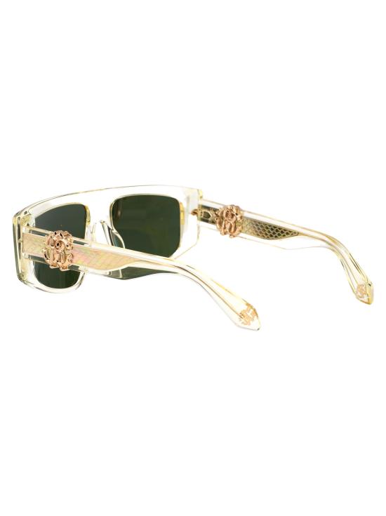25SS 로베르토 카발리 선글라스 SRC038M 0846 GIALLO SOIA TRASPARENTE - ROBERTO CAVALLI