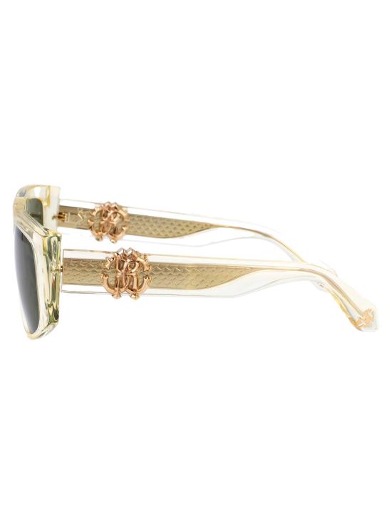 25SS 로베르토 카발리 선글라스 SRC038M 0846 GIALLO SOIA TRASPARENTE - ROBERTO CAVALLI