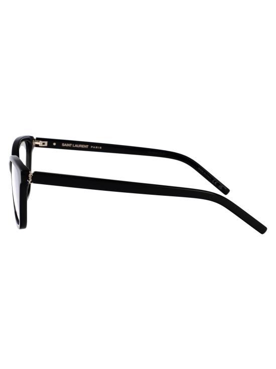 25SS 생로랑 안경 SLM128 005 BLACK BLACK TRANSPARENT - SAINT LAURENT