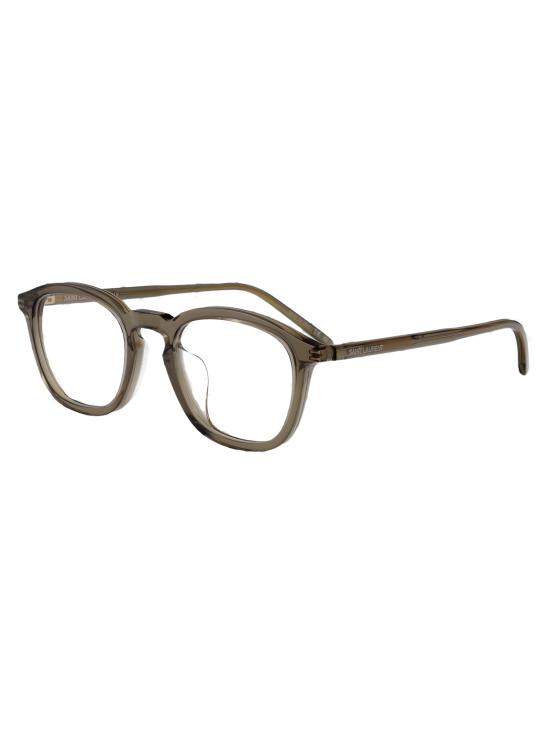 25SS 생로랑 안경 SL793J 003 BROWN BROWN TRANSPARENT - SAINT LAURENT