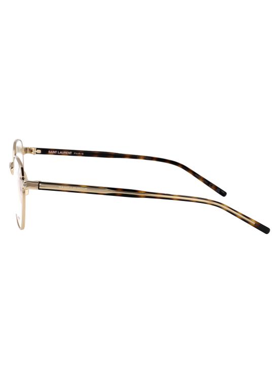 25SS 생로랑 안경 SL781 002 GOLD CRYSTAL TRANSPARENT - SAINT LAURENT