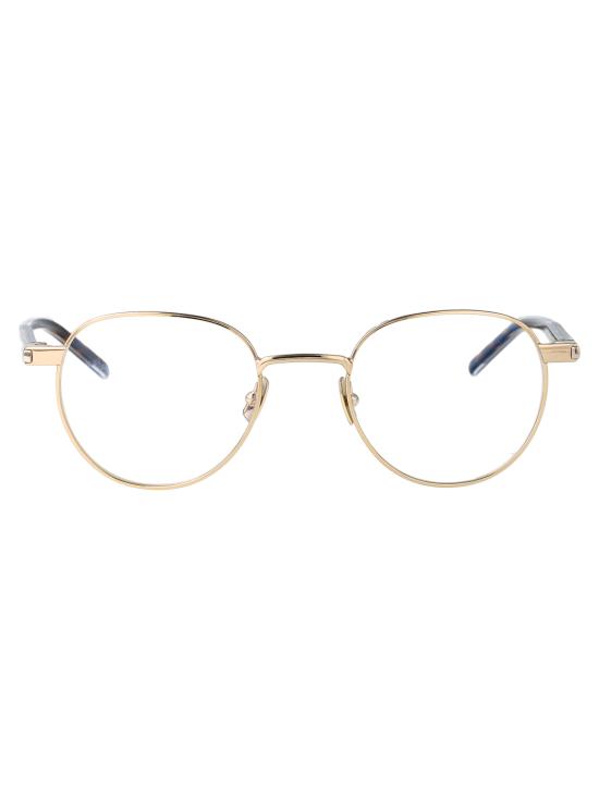 25SS 생로랑 안경 SL781 002 GOLD CRYSTAL TRANSPARENT