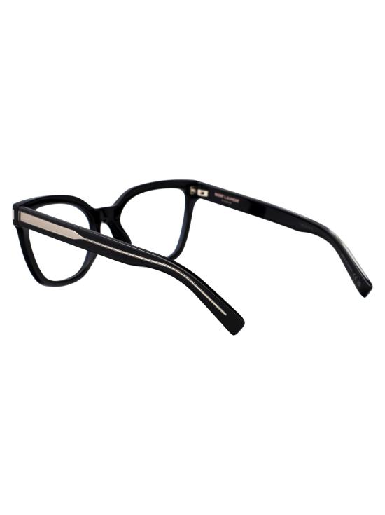 25SS 생로랑 안경 SL748 001 BLACK CRYSTAL TRANSPARENT - SAINT LAURENT