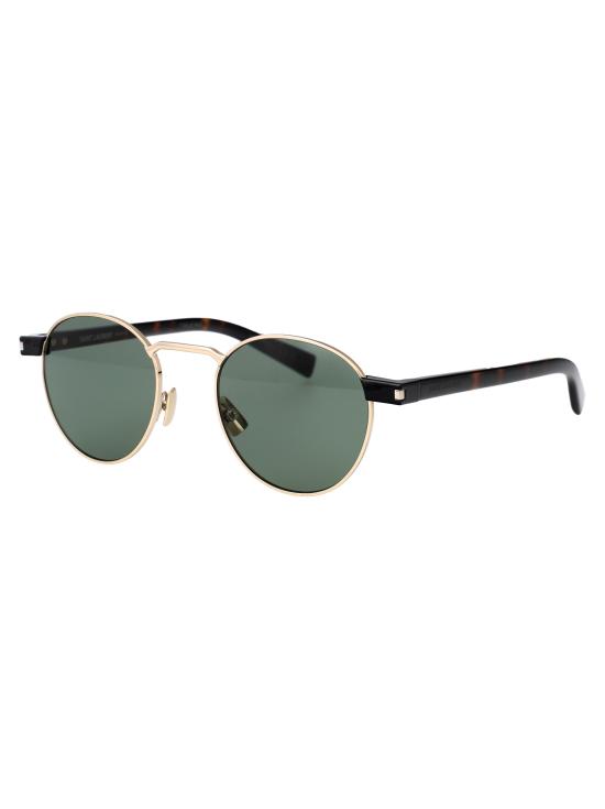 25SS 생로랑 선글라스 SL707 002 GOLD HAVANA GREEN - SAINT LAURENT