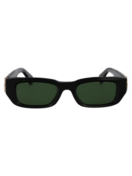 25SS 오프화이트 선글라스 OERI124S24PLA001 1055 BLACK GREEN