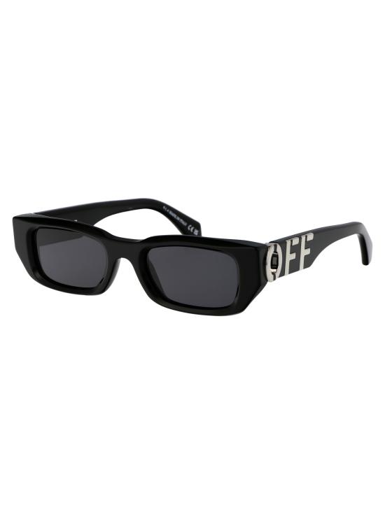 25SS 오프화이트 선글라스 OERI124S24PLA001 1007 BLACK DARK GREY - OFF WHITE