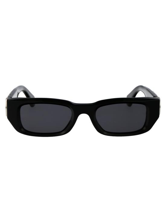 25SS 오프화이트 선글라스 OERI124S24PLA001 1007 BLACK DARK GREY