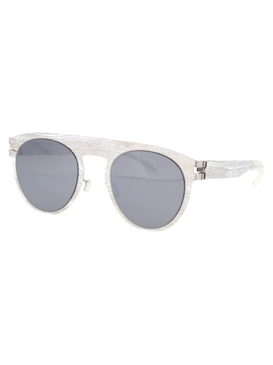 25SS 마이키타 선글라스 MMTRANSFER004 354 SILVER WHITE PINE BROWN FLASH - MYKITA