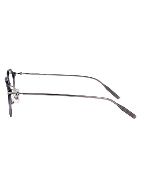 25SS 몽블랑 안경 MB0355O 003 GREY SILVER TRANSPARENT - MONTBLANC