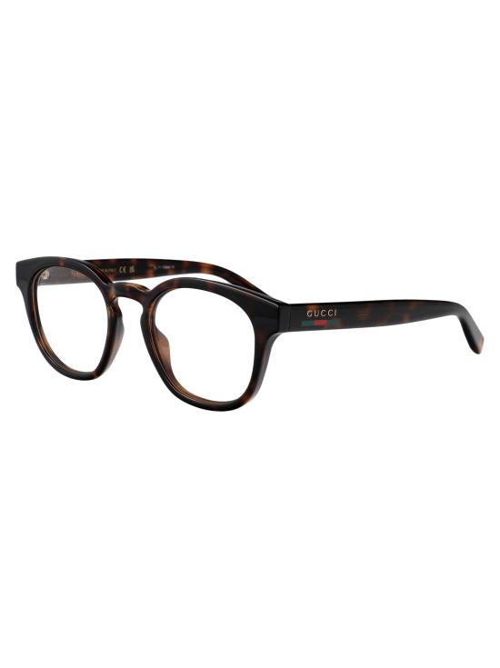 25SS 구찌 안경 GG1859O 002 HAVANA HAVANA TRANSPARENT - GUCCI