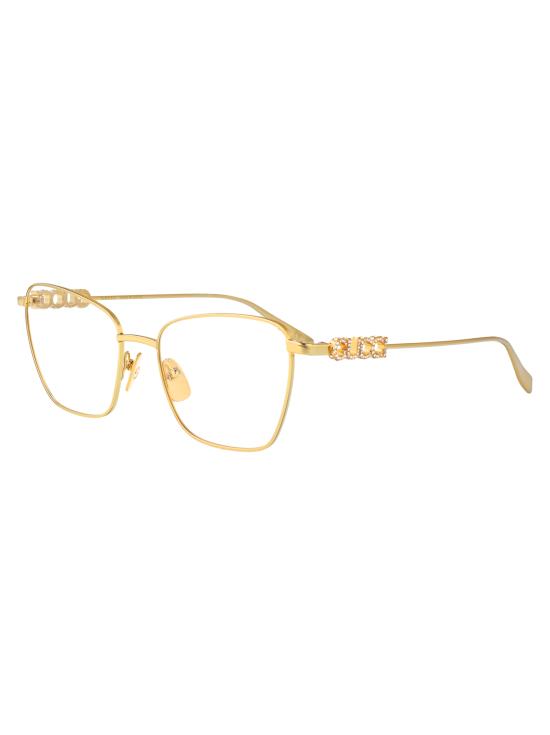 25SS 구찌 안경 GG1807O 001 GOLD GOLD TRANSPARENT - GUCCI
