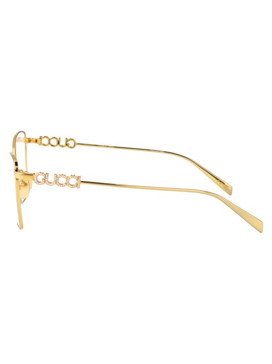 25SS 구찌 안경 GG1807O 001 GOLD GOLD TRANSPARENT - GUCCI