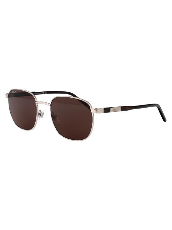25SS 구찌 선글라스 GG1799S 002 SILVER HAVANA BROWN - GUCCI