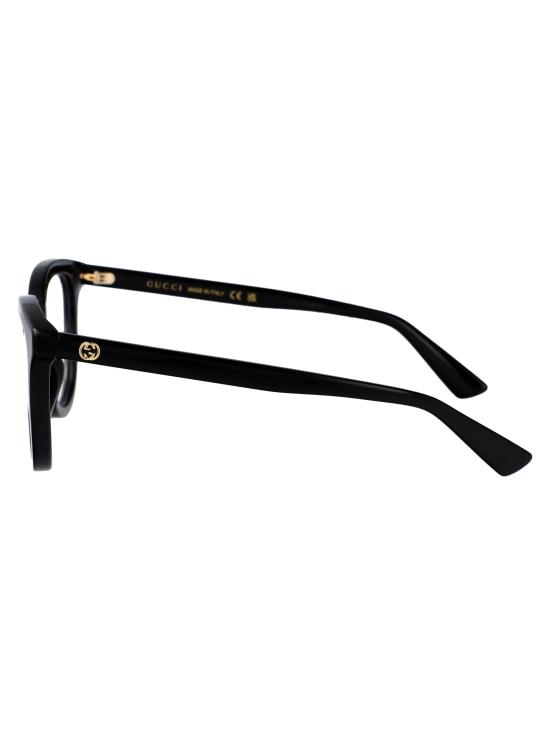 25SS 구찌 안경 GG1687O 001 BLACK BLACK TRANSPARENT - GUCCI