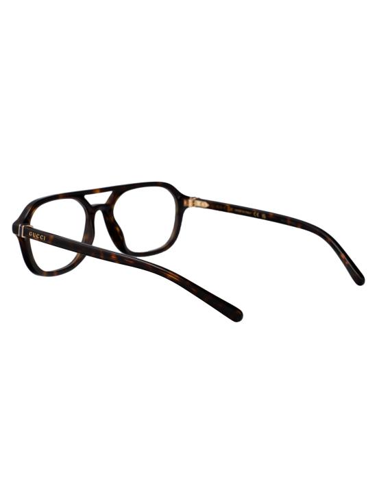 25SS 구찌 안경 GG1673O 002 HAVANA HAVANA TRANSPARENT - GUCCI
