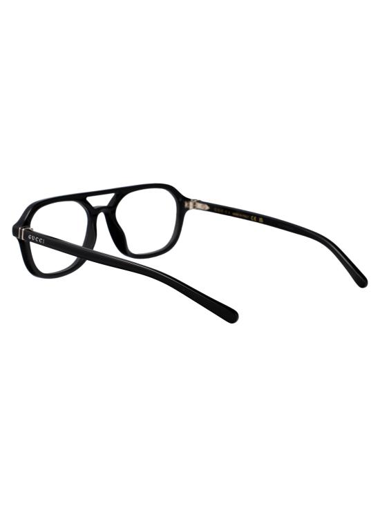 25SS 구찌 안경 GG1673O 001 BLACK BLACK TRANSPARENT - GUCCI