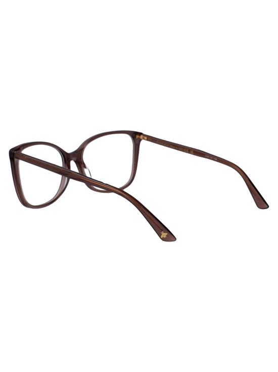 25SS 구찌 안경 GG0026O 019 BROWN BROWN TRANSPARENT - GUCCI