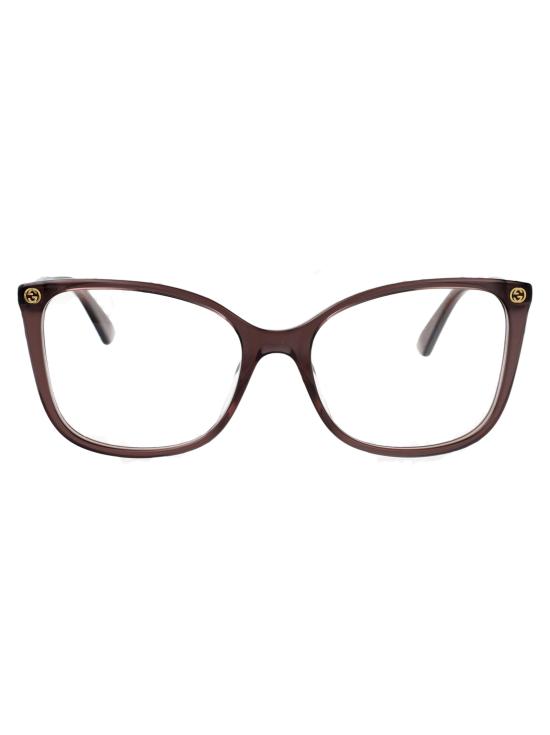 25SS 구찌 안경 GG0026O 019 BROWN BROWN TRANSPARENT