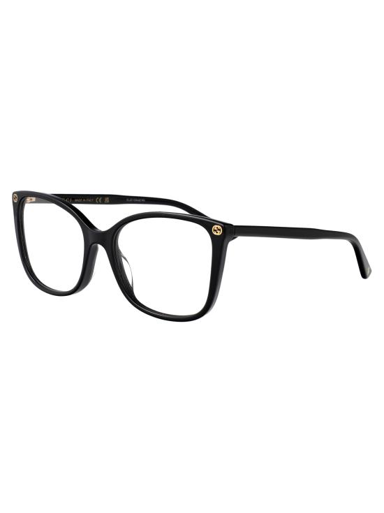 25SS 구찌 안경 GG0026O 001 BLACK BLACK TRANSPARENT - GUCCI