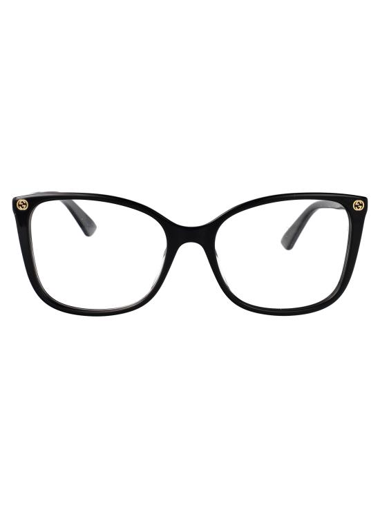 25SS 구찌 안경 GG0026O 001 BLACK BLACK TRANSPARENT