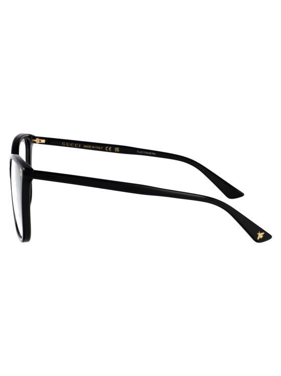 25SS 구찌 안경 GG0026O 001 BLACK BLACK TRANSPARENT - GUCCI