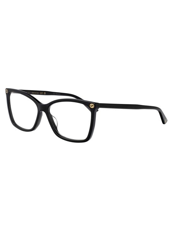 25SS 구찌 안경 GG0025O 001 BLACK BLACK TRANSPARENT - GUCCI