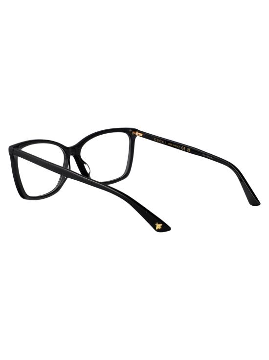 25SS 구찌 안경 GG0025O 001 BLACK BLACK TRANSPARENT - GUCCI