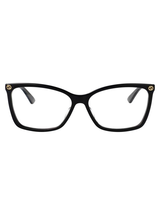 25SS 구찌 안경 GG0025O 001 BLACK BLACK TRANSPARENT