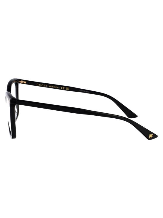 25SS 구찌 안경 GG0025O 001 BLACK BLACK TRANSPARENT - GUCCI