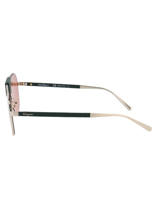 25SS 살바토레 페라가모 선글라스 SF220SL 754 LIGHT GOLD FOREST - SALVATORE FERRAGAMO
