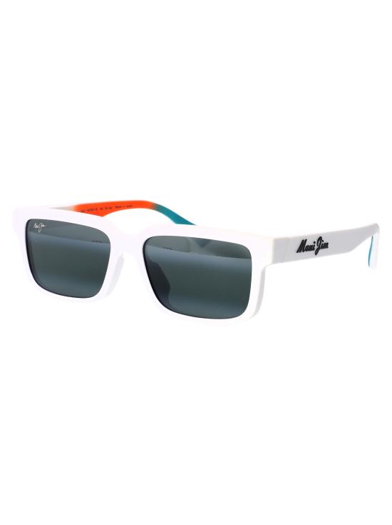  마우이짐 선글라스 HIAPOAF 05 MATTE WHITE NEUTRAL GREY - MAUI JIM