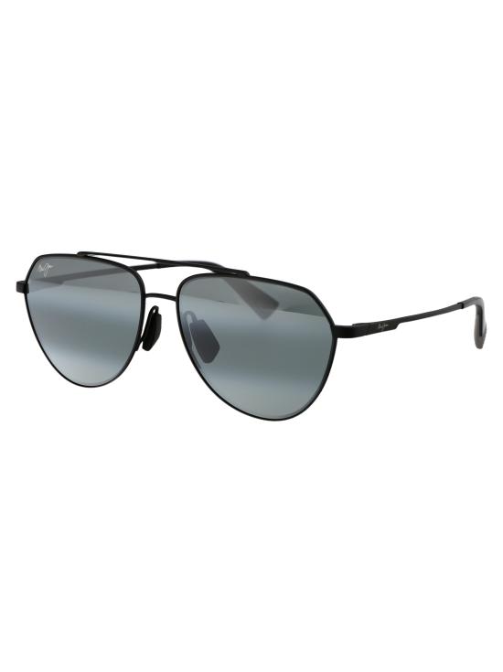 25SS 마우이짐 선글라스 63402 002 02 GREY WAIWAI MATTE BLACK W GREY - MAUI JIM