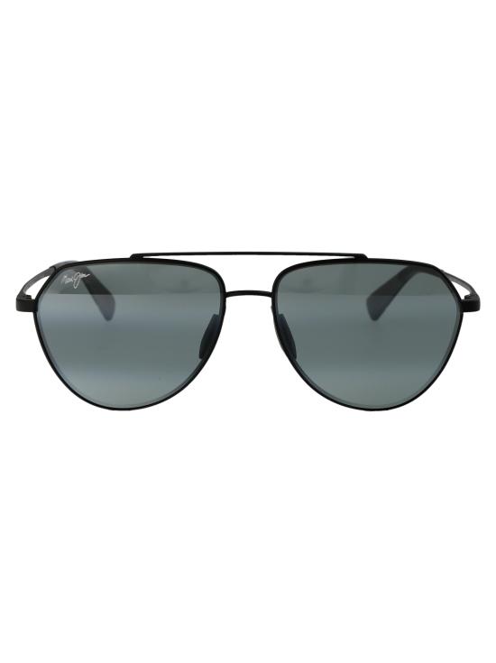 25SS 마우이짐 선글라스 63402 002 02 GREY WAIWAI MATTE BLACK W GREY