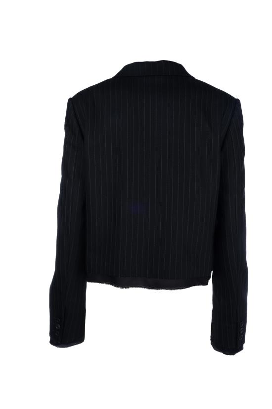 25SS 미우미우 자켓 MH178316FA F0002 NERO GESSATO - MIU MIU