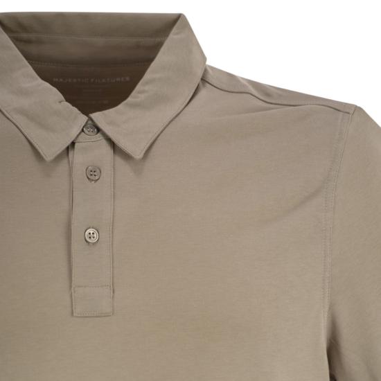 25SS 마제스틱필라쳐 폴로 티셔츠 S25M296 TURTLEDOVE - MAJESTIC FILATURES