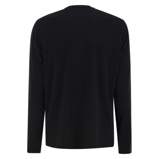 25SS 마제스틱필라쳐 긴팔 티셔츠 S25M090 BLACK - MAJESTIC FILATURES