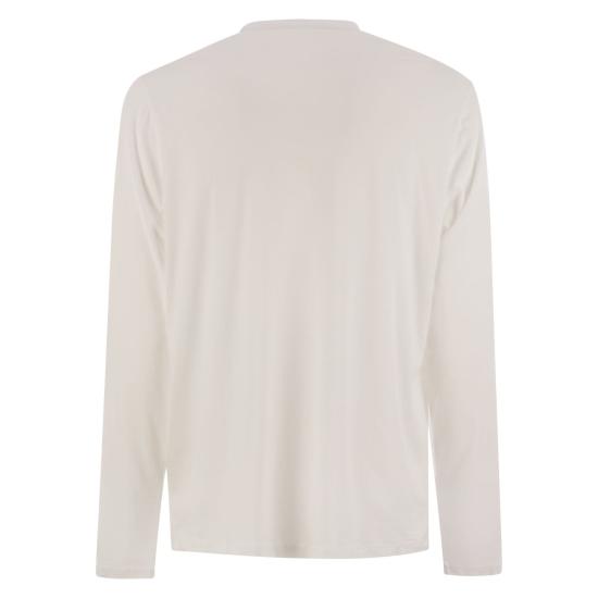 25SS 마제스틱필라쳐 긴팔 티셔츠 S25M090 WHITE - MAJESTIC FILATURES