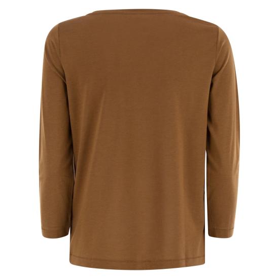 25SS 마제스틱필라쳐 긴팔 티셔츠 E25M296 BROWN - MAJESTIC FILATURES
