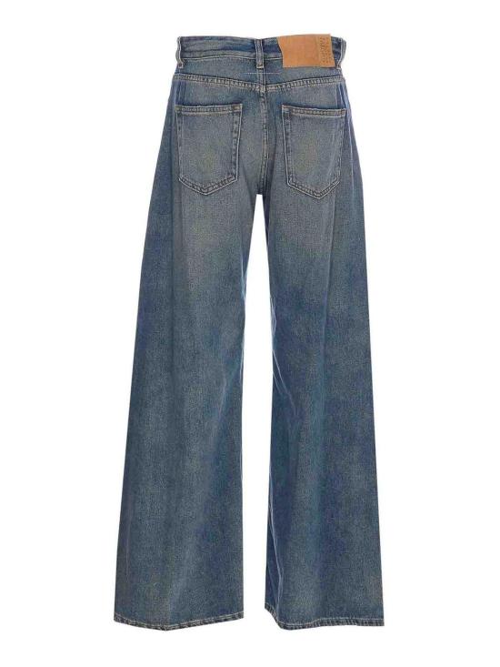 26SS MM6 메종마르지엘라 디스트레스드 와이드 데님 팬츠 S52LA0238M30017994 Blue - MM6 MAISON MARGIELA