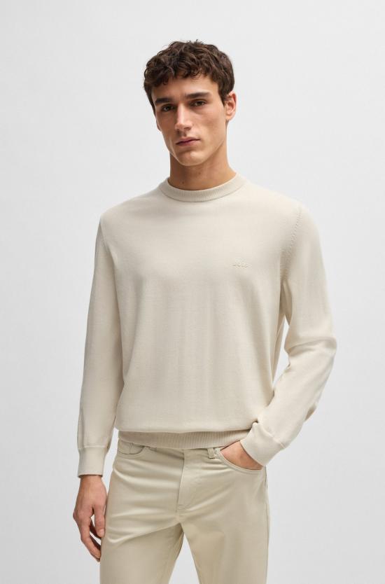 25SS 보스 스웨터 50506023 10255186 01 131 Open white - BOSS