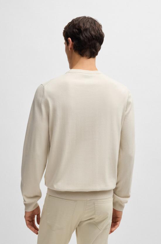 25SS 보스 스웨터 50506023 10255186 01 131 Open white - BOSS