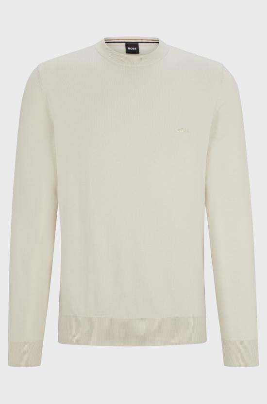 25SS 보스 스웨터 50506023 10255186 01 131 Open white