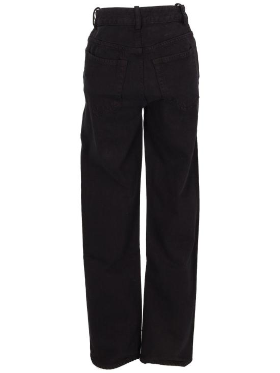 25FW 앤 드뮐미스터 스트레이트 팬츠 B0011430FA038099 Black - ANN DEMEULEMEESTER