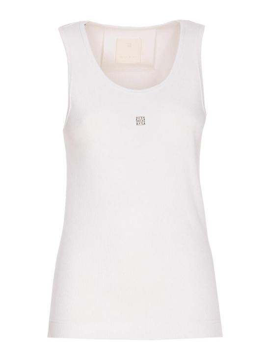  지방시 민소매 티셔츠 BW70CH3YQS100 White