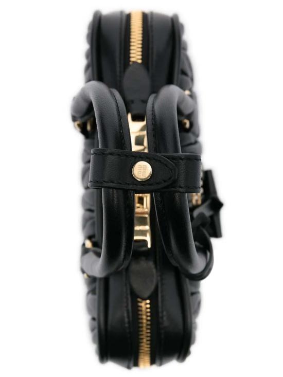 25FW 미우미우 토트백 5BB148VOONAN88F0002 Black - MIU MIU