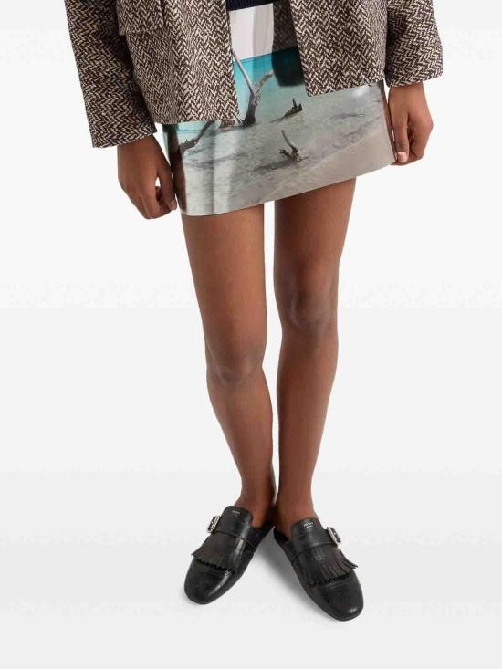 25SS 프라다 뮬/슬리퍼 1S973NFA005070F0002 Black - PRADA