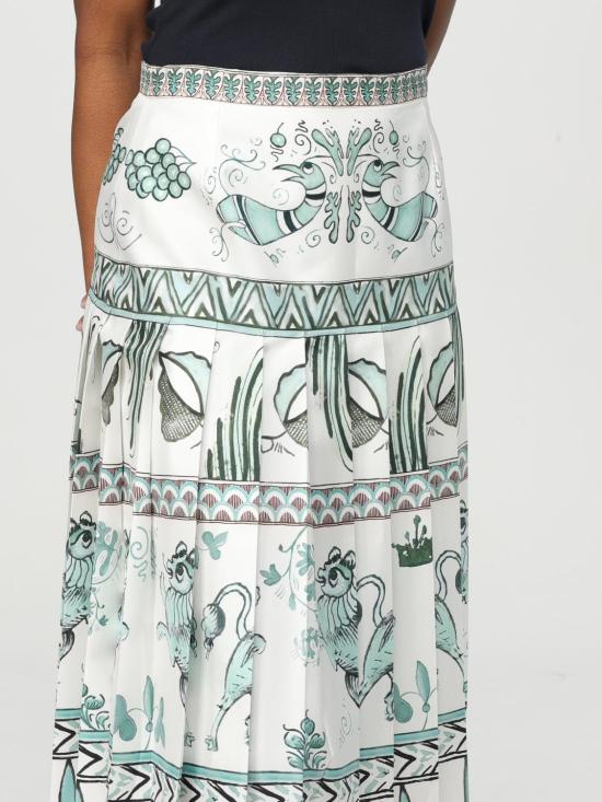 25FW 파비아나 필리피 미디 스커트 GND275F843D860 VR1 White - FABIANA FILIPPI