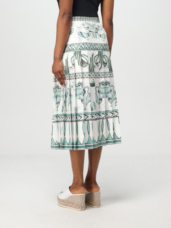 25FW 파비아나 필리피 미디 스커트 GND275F843D860 VR1 White - FABIANA FILIPPI